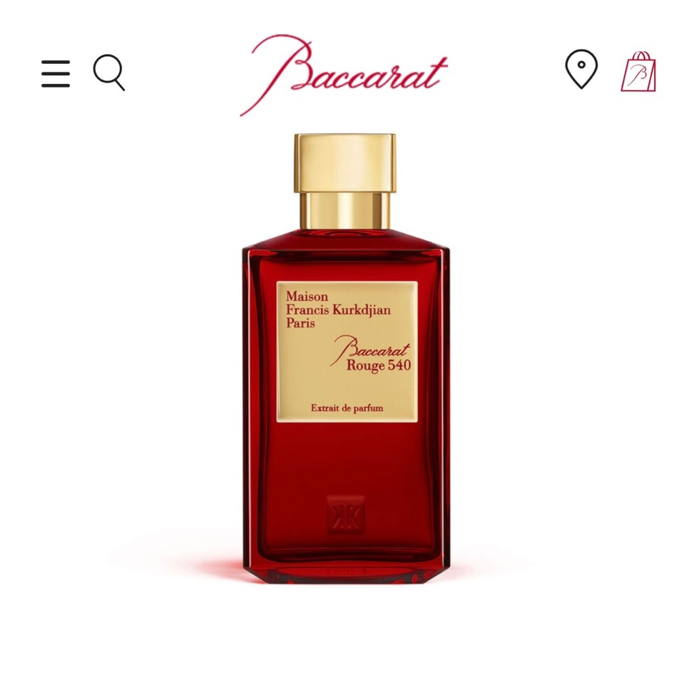 Extrait Baccarat Rouge 540